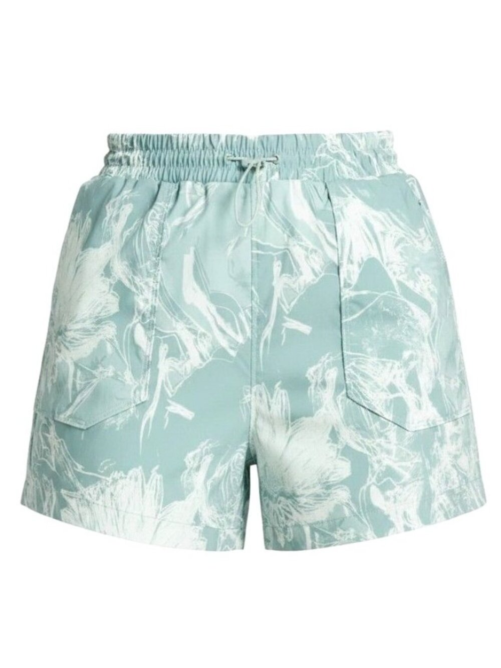 Alpine Design Utility Shorts Womens XS NEW Jade Print Woven Hiking Outdoor